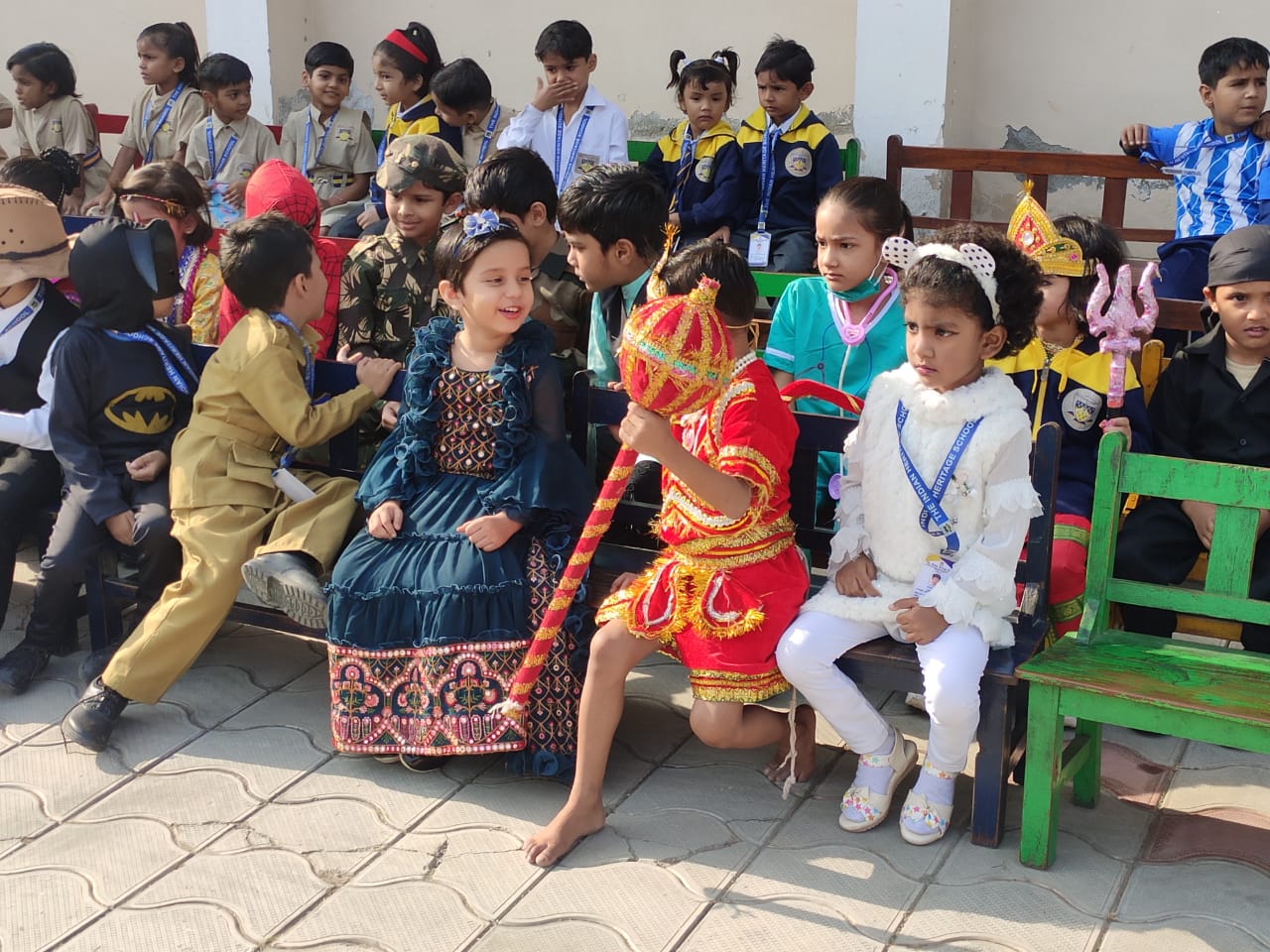 Fancy Dress Competition for Classes Nursery and K.G.